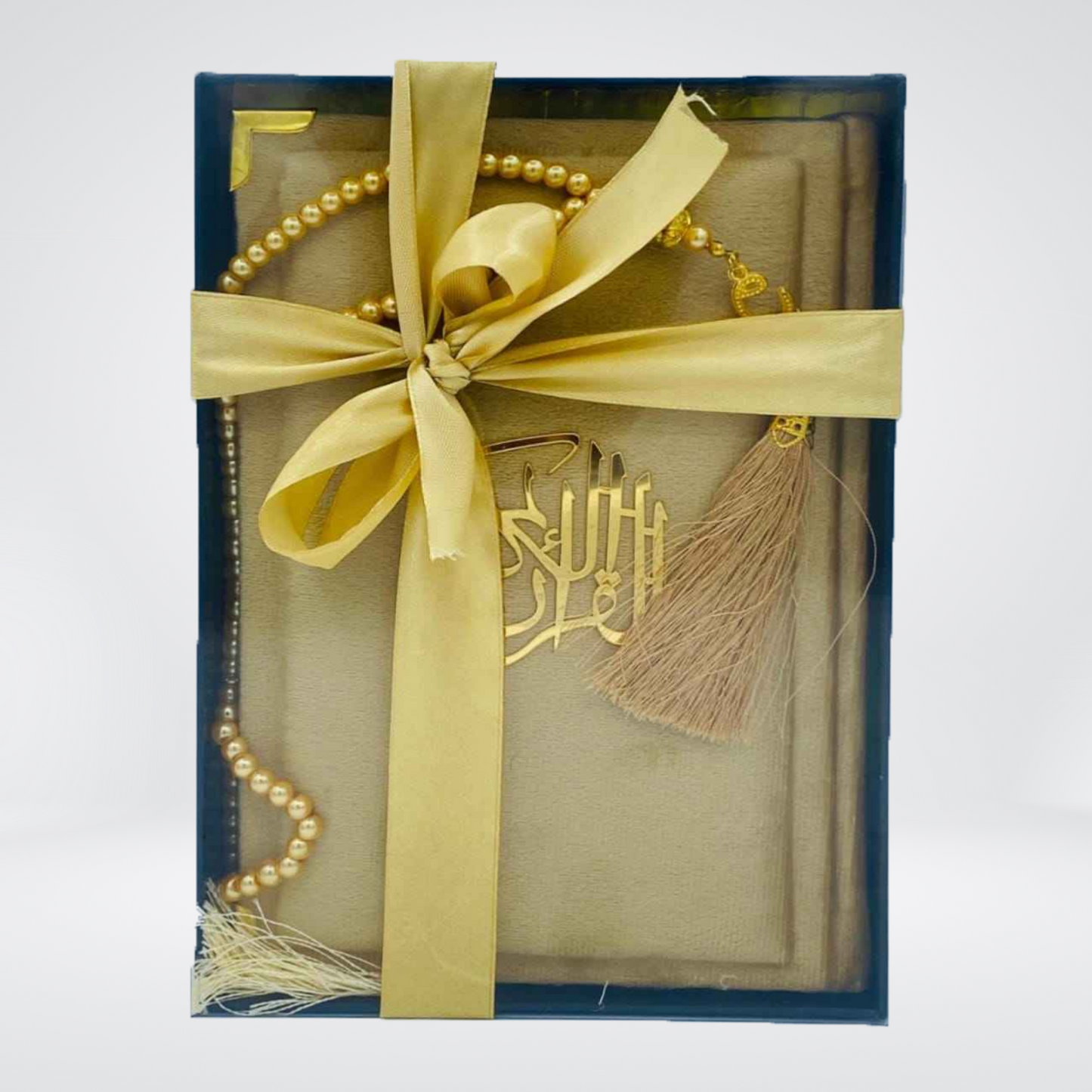 Velvet Gift Quran & Box Tajweedi Medium Size ( 76S )