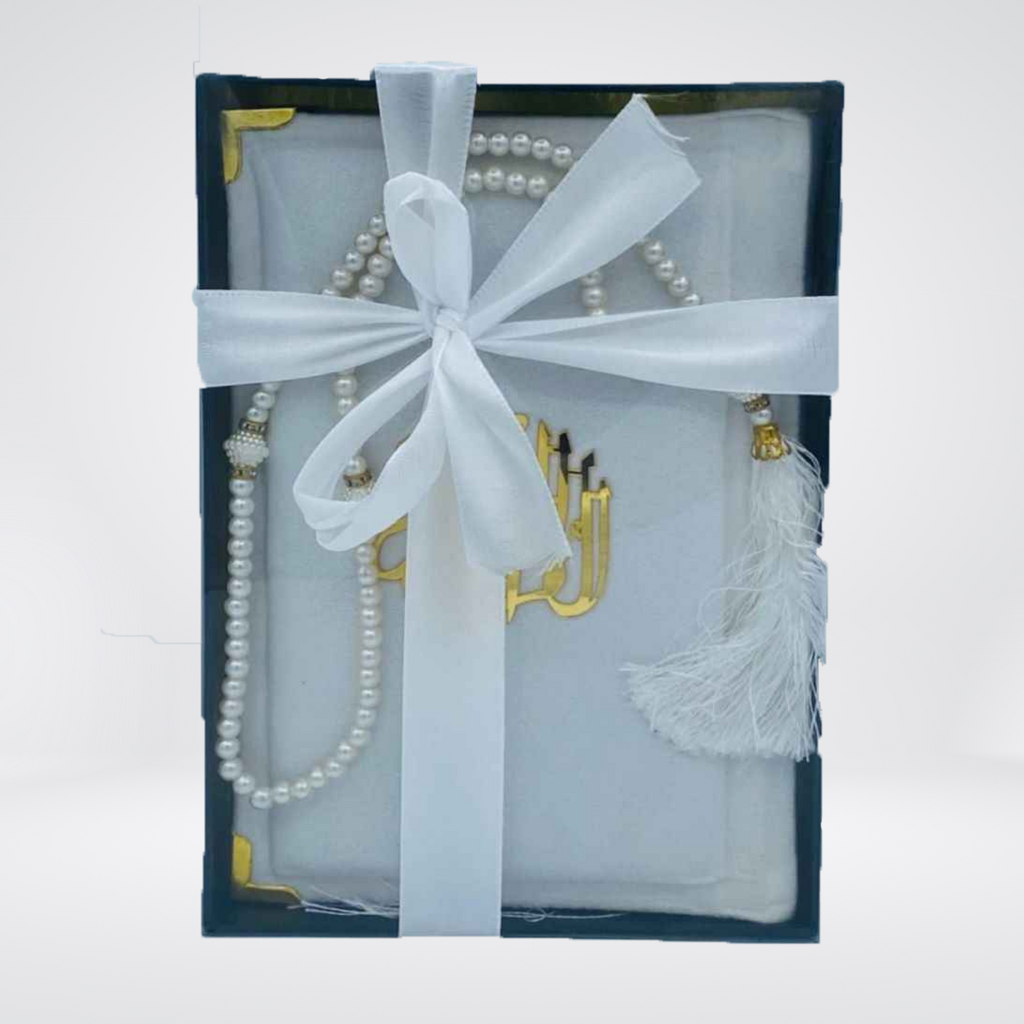 Velvet Gift Quran & Box Tajweedi Medium Size ( 76S )