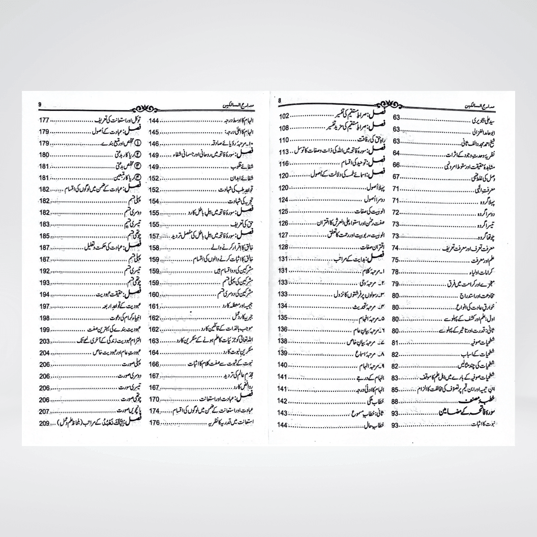 Madarij-us-Salikeen Volume 1 - Maktaba Quddusia