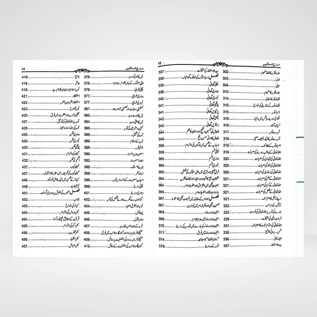 Madarij-us-Salikeen Volume 1 - Maktaba Quddusia