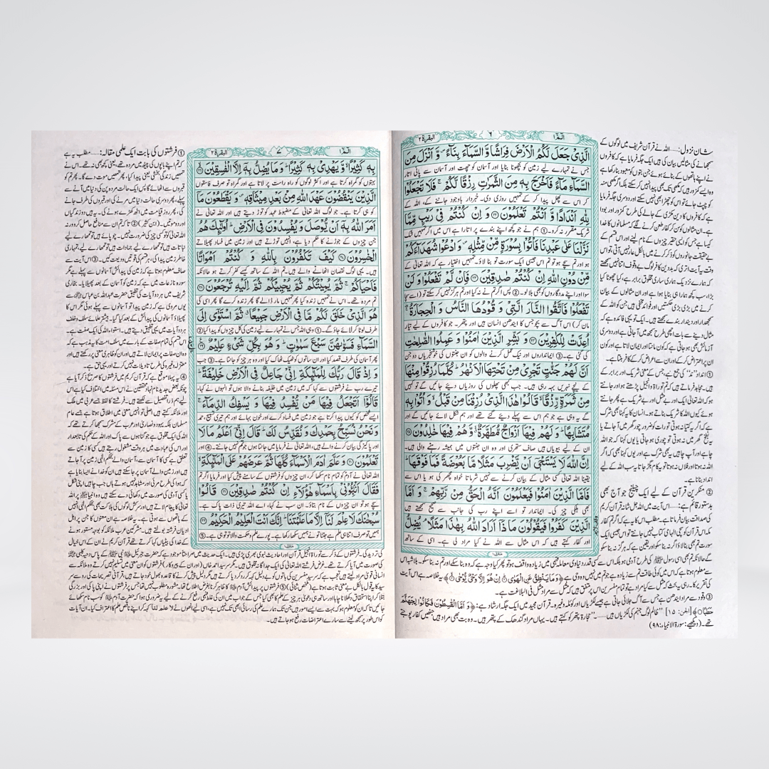 Tafsir Wazih ul Bayan - Maktaba Quddusia