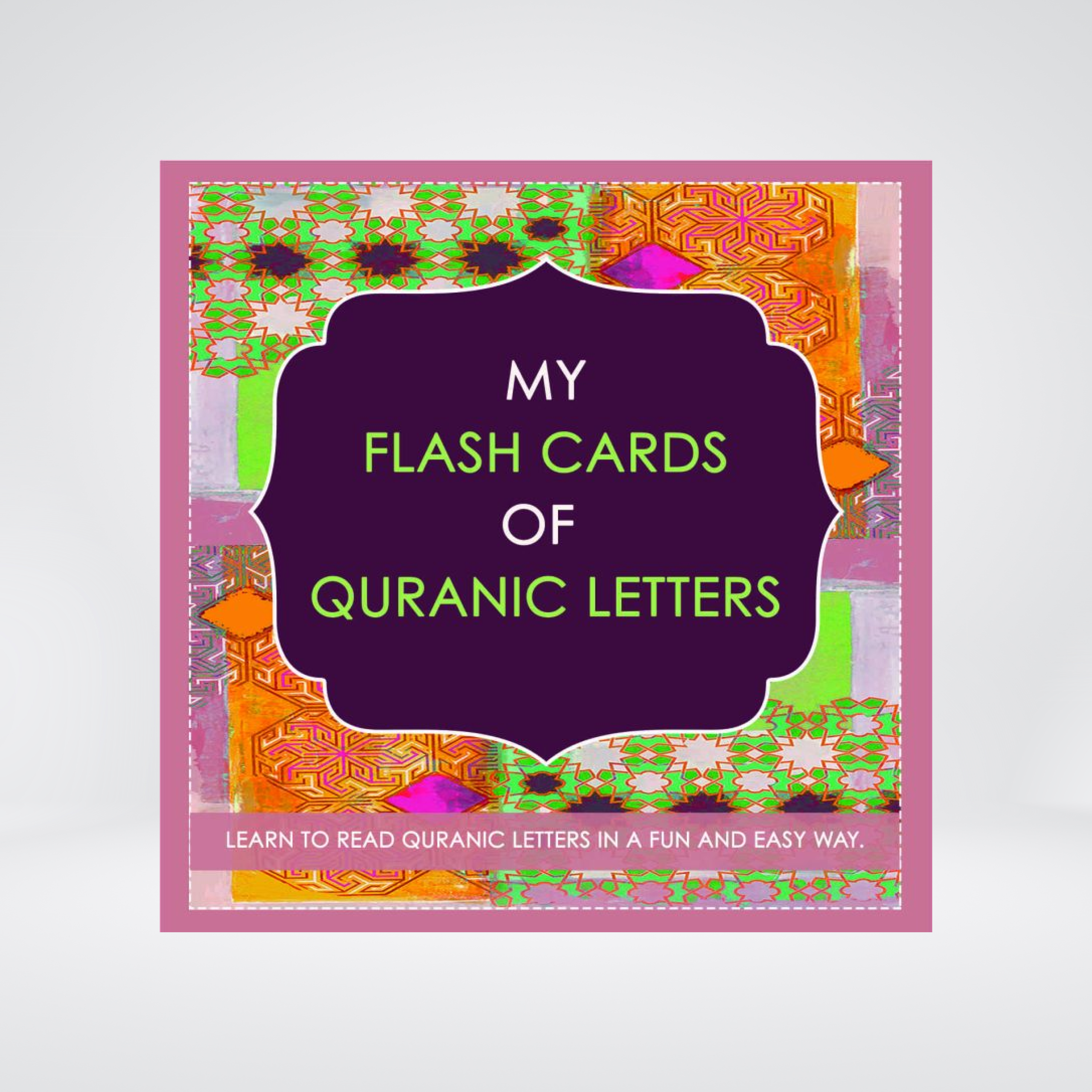 My Book of Letters Flash Cards | Arabic Kids – Maktaba Quddusia