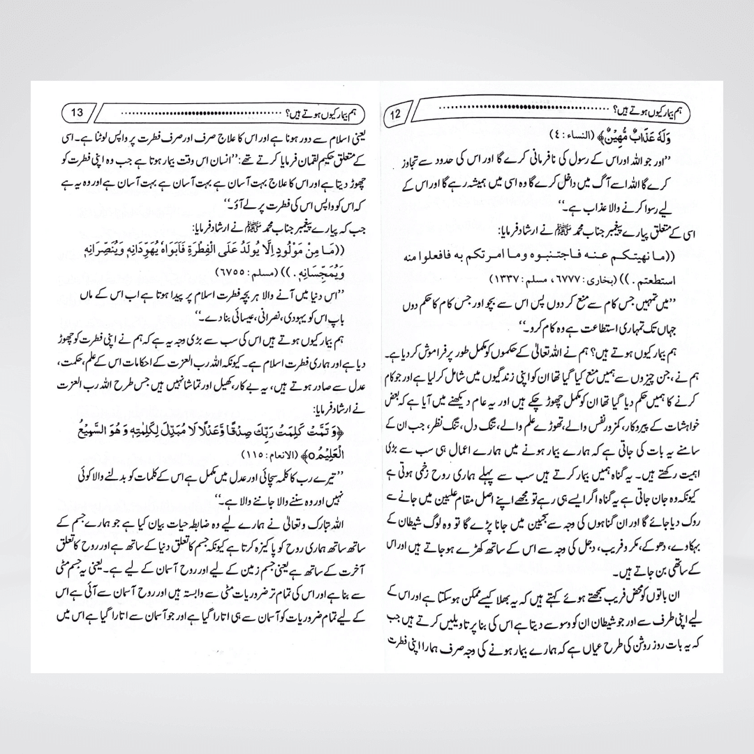 Hum Beemar Kyun Hotay Hain? - Maktaba Quddusia