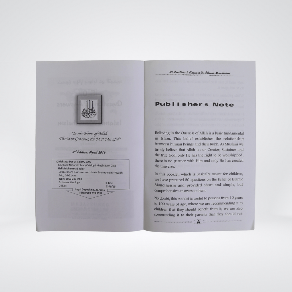 50 Questions & Answers on Islamic Monotheism- Eng