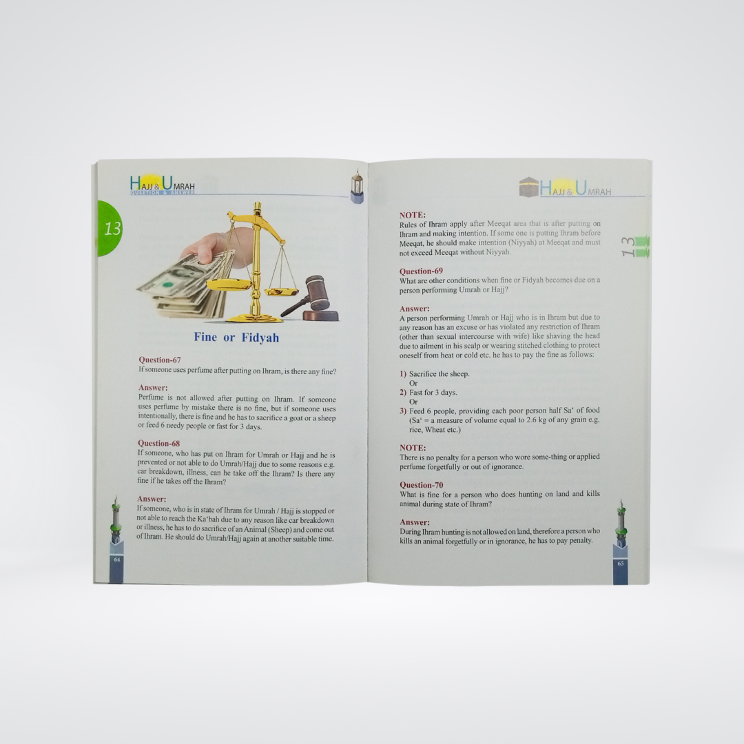 75 Questions Answers on Hajj & Umrah (Art Paper)