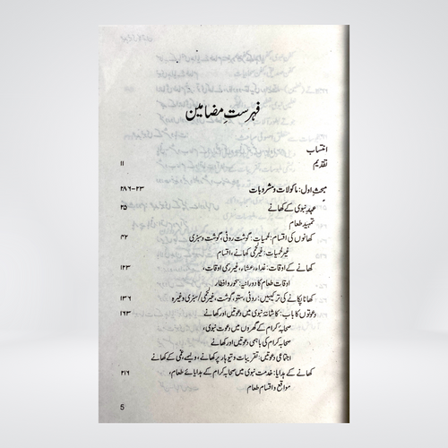 Inside pages of Ahad e Nabvi Ka Tamaddun Urdu book