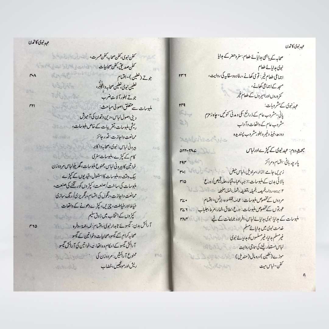 Ahad e Nabvi Ka Tamaddun - Maktaba Quddusia 