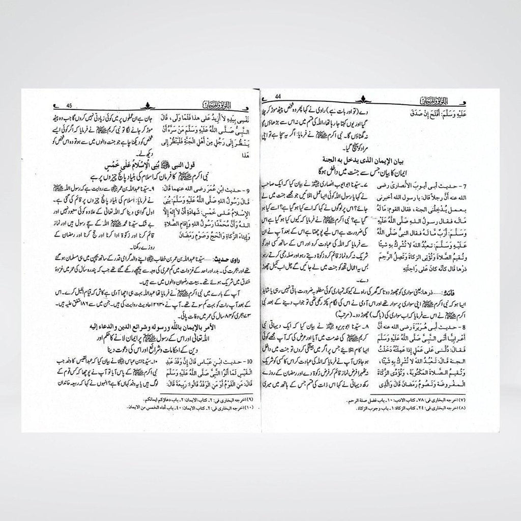 Al Lulu Wal Marjaan | Compilation of Sahih Ahadith from Bukhari & Muslim - Maktaba Quddusia 