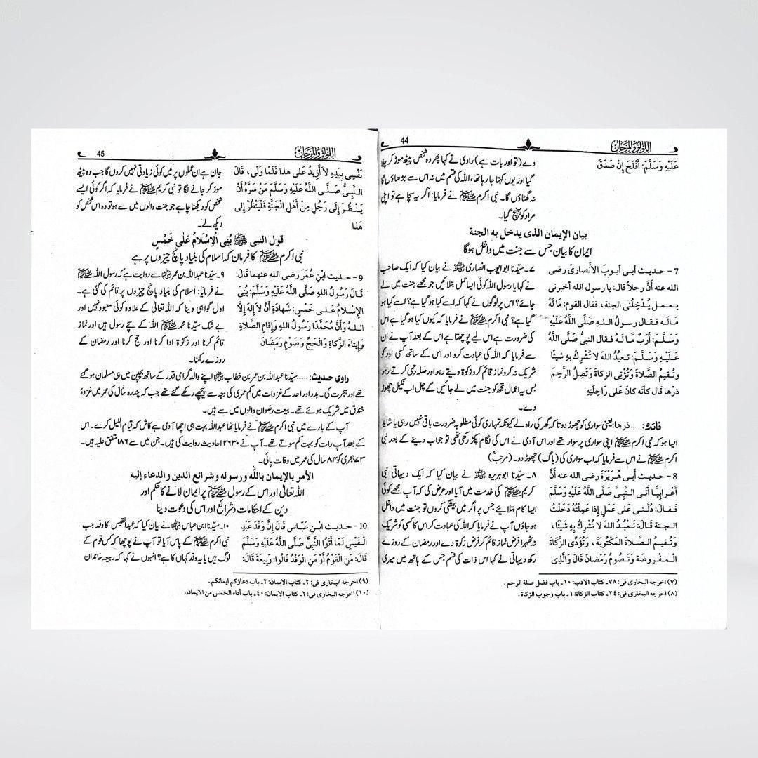 Al Lulu Wal Marjaan | Compilation of Sahih Ahadith from Bukhari & Muslim - Maktaba Quddusia 