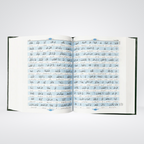 Inside pages of Quran Al Kareem Lafzi Urdu Translation imported paper edition