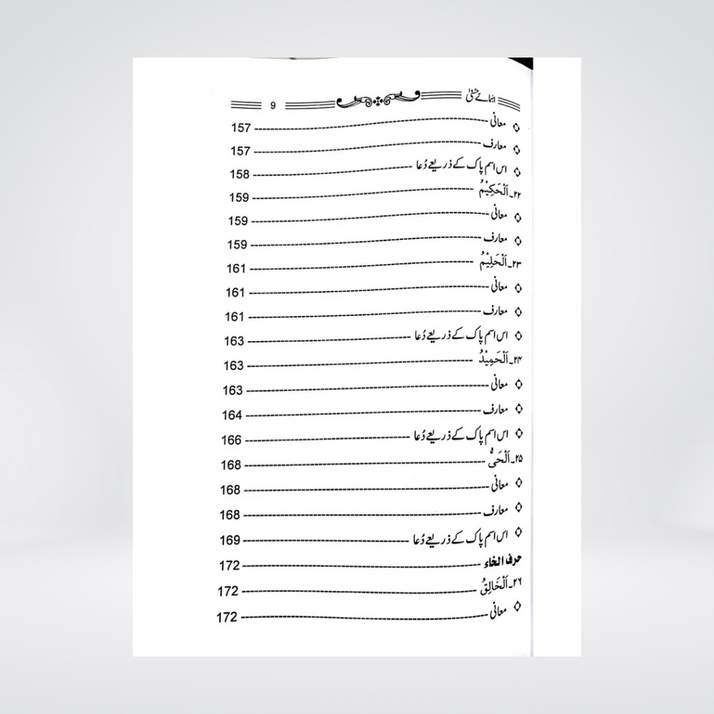 Asma e Husna Se Muhabbat In Ka Ihsa Aor Taqaza | Urdu Book on 99 Names of Allah by Abu Hamza Abdul Khaliq Siddiqui