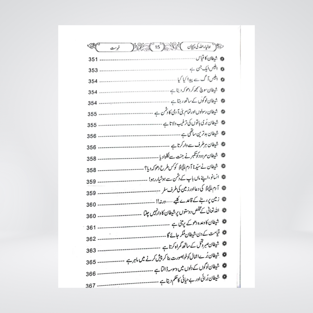 Auliya Allah Ki Pehchan
