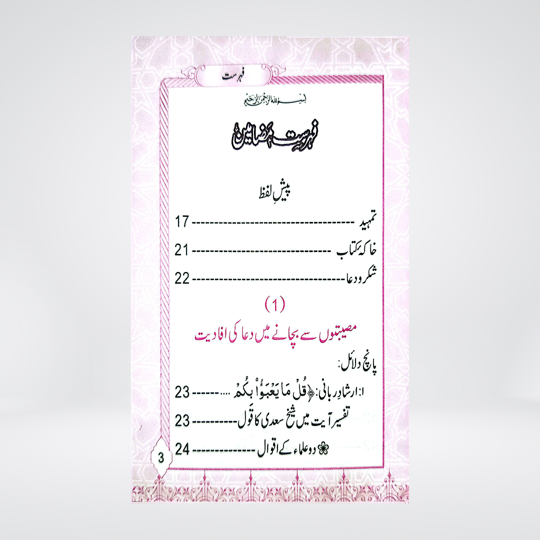 Azkar-e-Masaib | Pocket Size | Dr Fazal Elahi