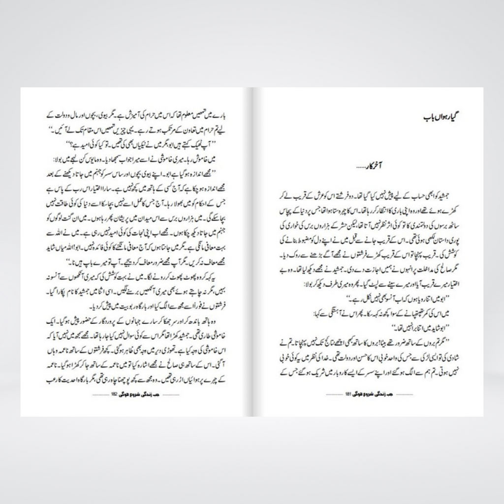 Jab Zindagi Shuru Hogi by Abu Yahya