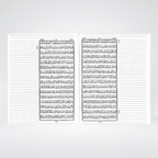 Inside pages of Bayaz Quran Single Volume with note space