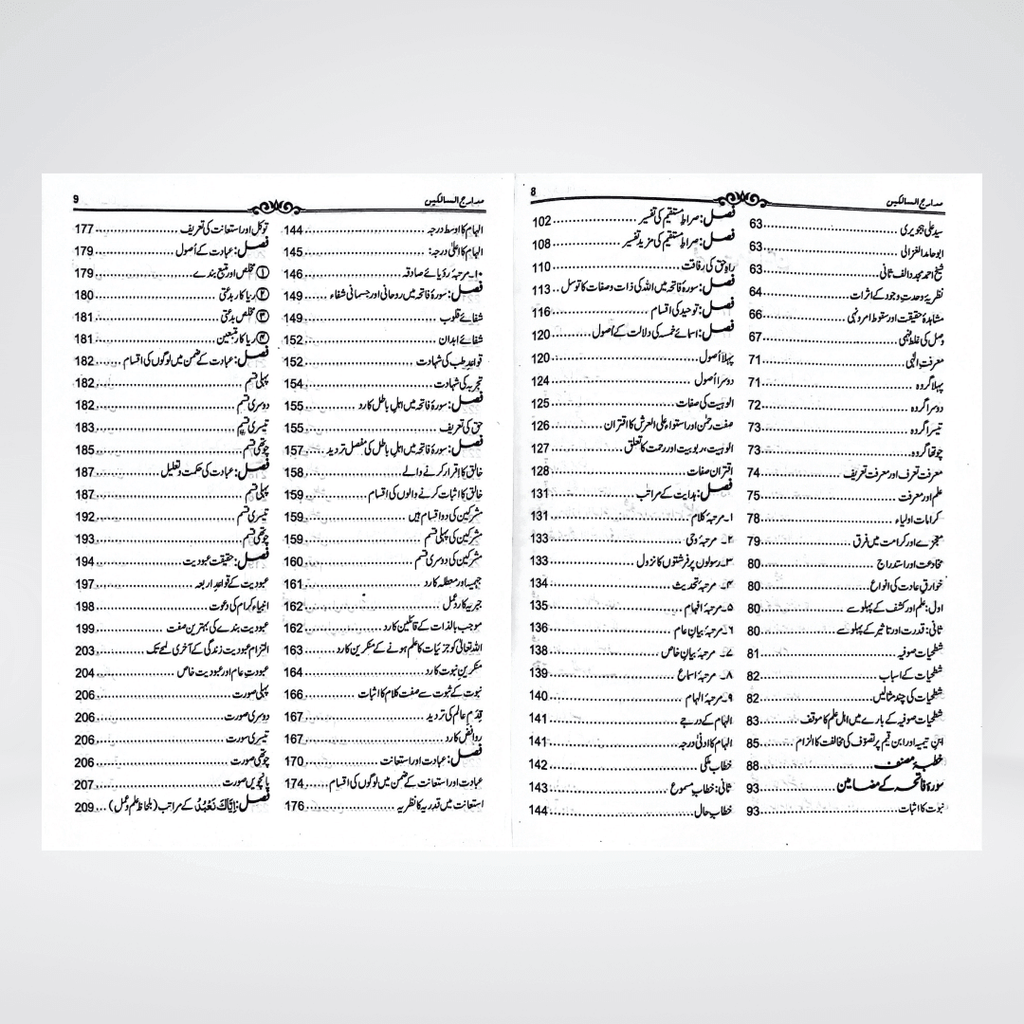 Madarij-us-Salikeen Volume 1 - Maktaba Quddusia 