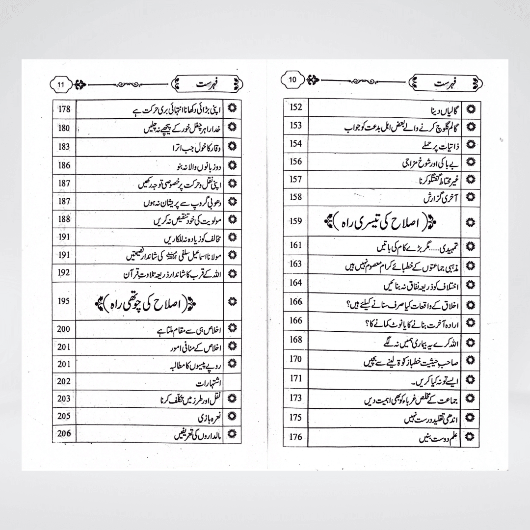 Islah Ki Rahain - Maktaba Quddusia 