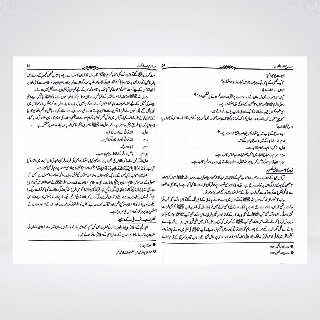 Madarij-us-Salikeen Volume 1 - Maktaba Quddusia 