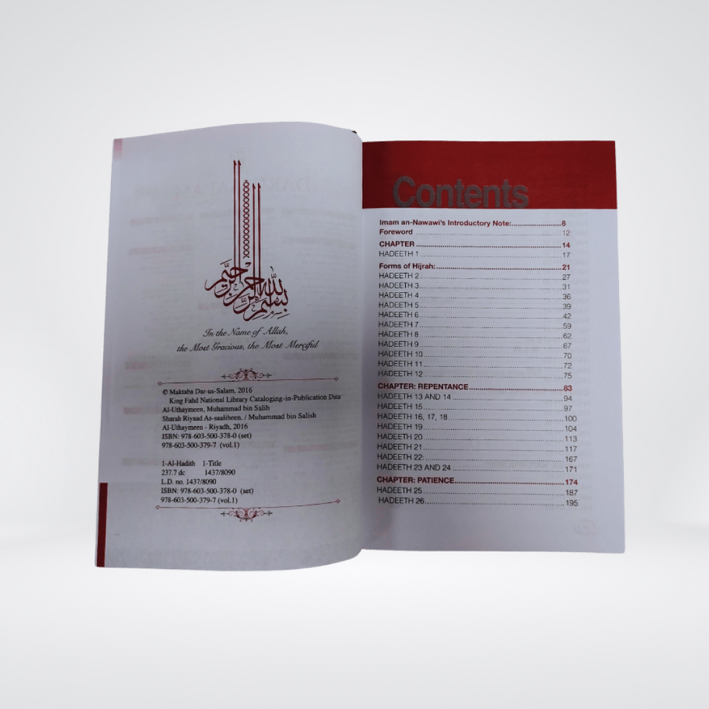 Explanation of Riyadus-Saliheen | English | Volume 3 | Darrussalam