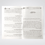Back cover of Haqooq-e-Rehmatul-lil-Alameen Urdu book