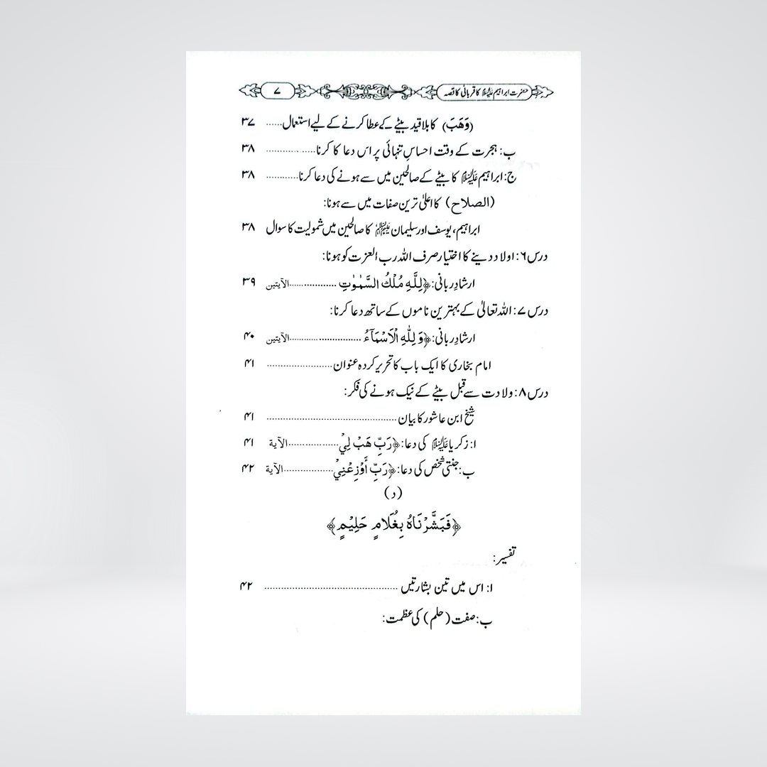 Hazrat Ibrahim AS Ki Qurbani Ka Qissa | Dr Fazal Elahi