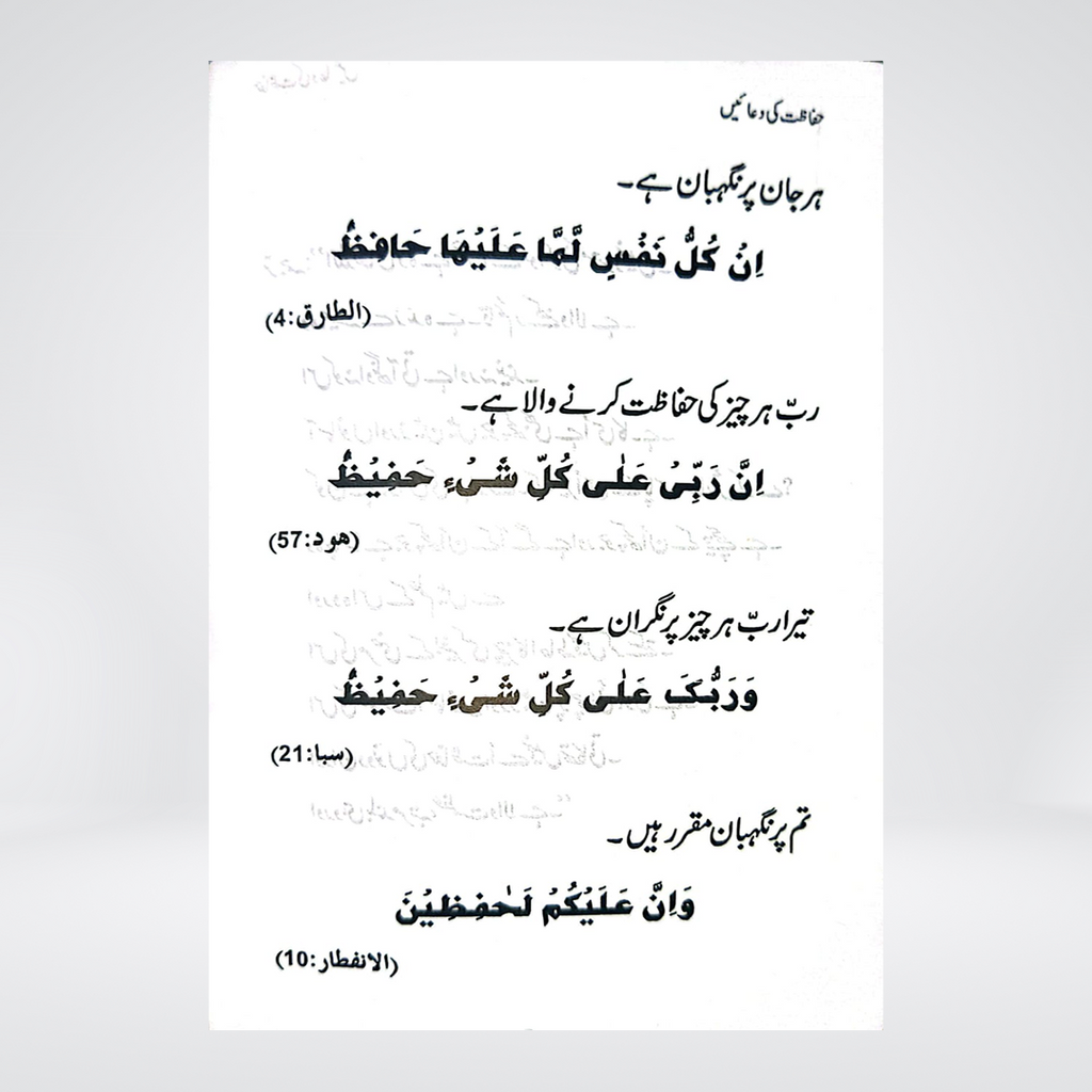 Hifazat Ki Duain | Urdu Protection Duas
