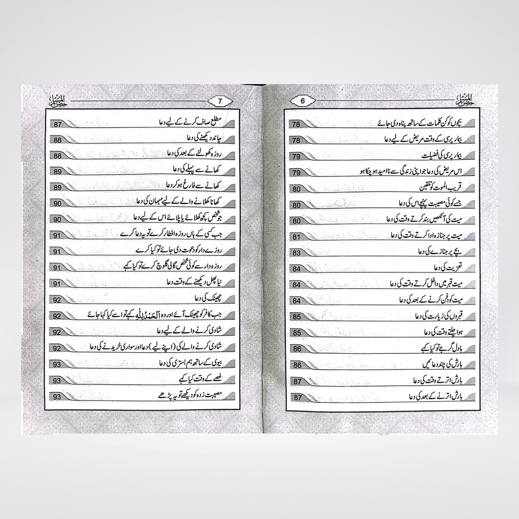 Hisnul Muslim Fortress of the Muslim dua book edition view