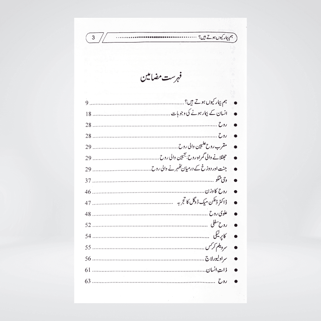 Hum Beemar Kyun Hotay Hain? - Maktaba Quddusia 