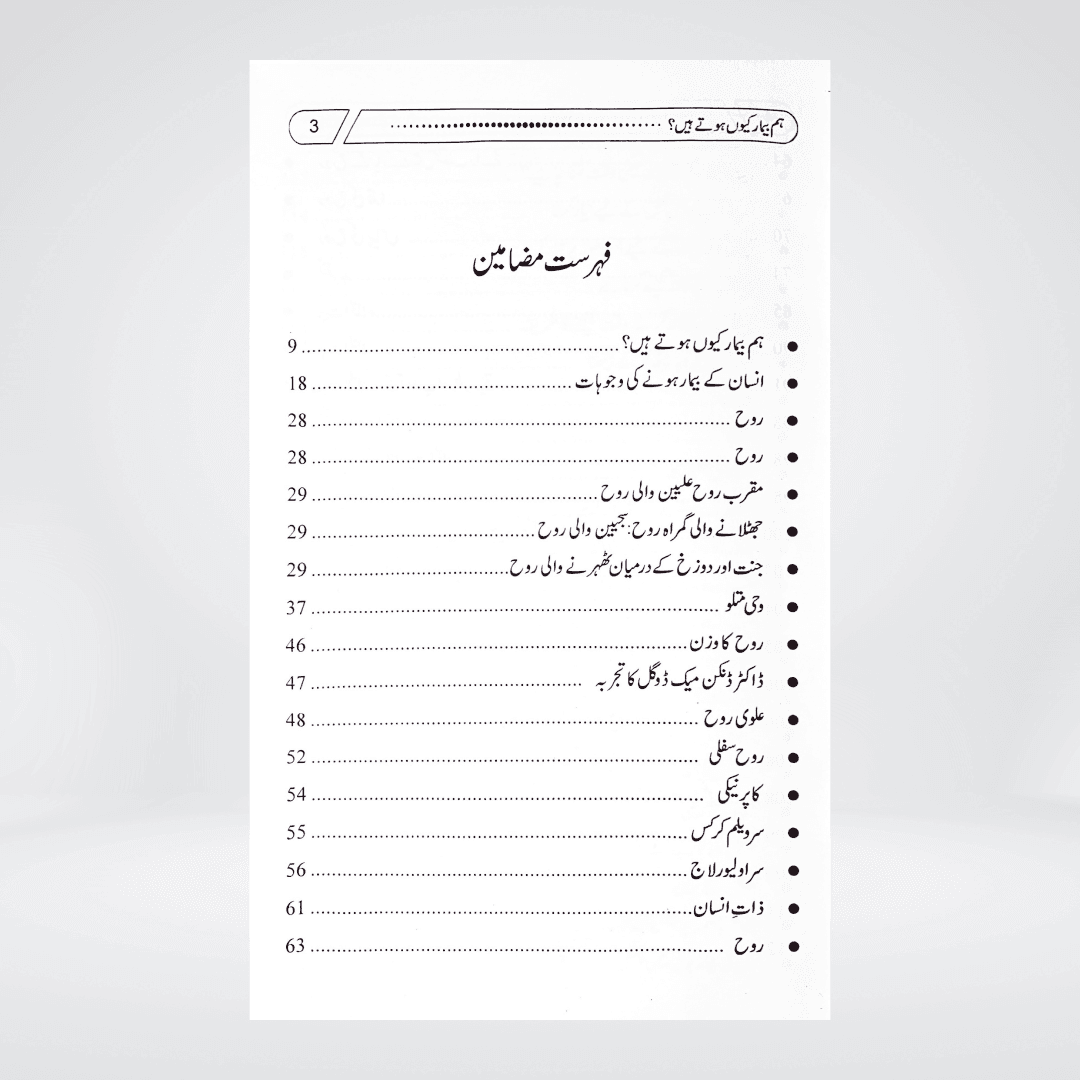 Hum Beemar Kyun Hotay Hain? - Maktaba Quddusia 