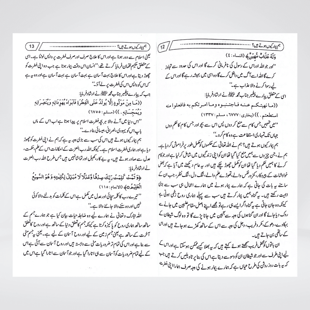 Hum Beemar Kyun Hotay Hain? - Maktaba Quddusia 