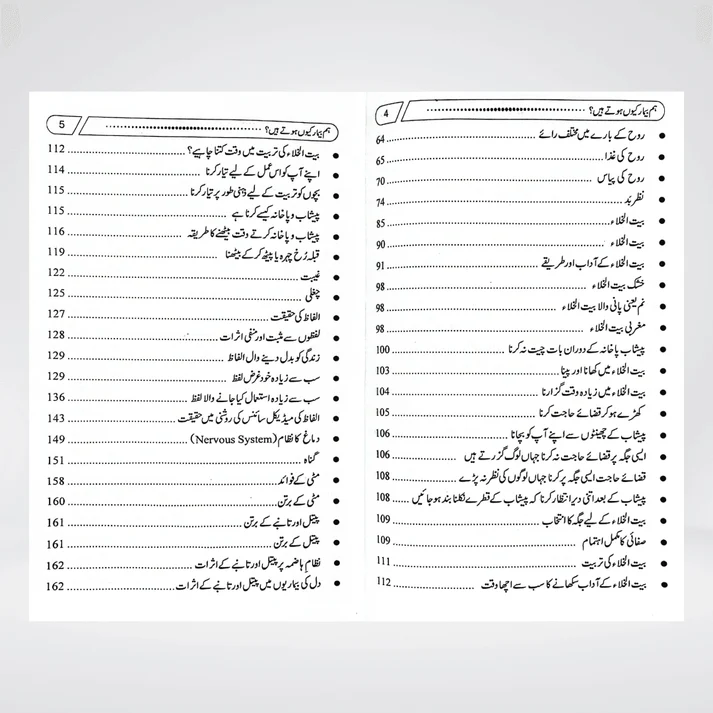 Hum Beemar Kyun Hotay Hain back cover with Maktaba Quddusia publisher details