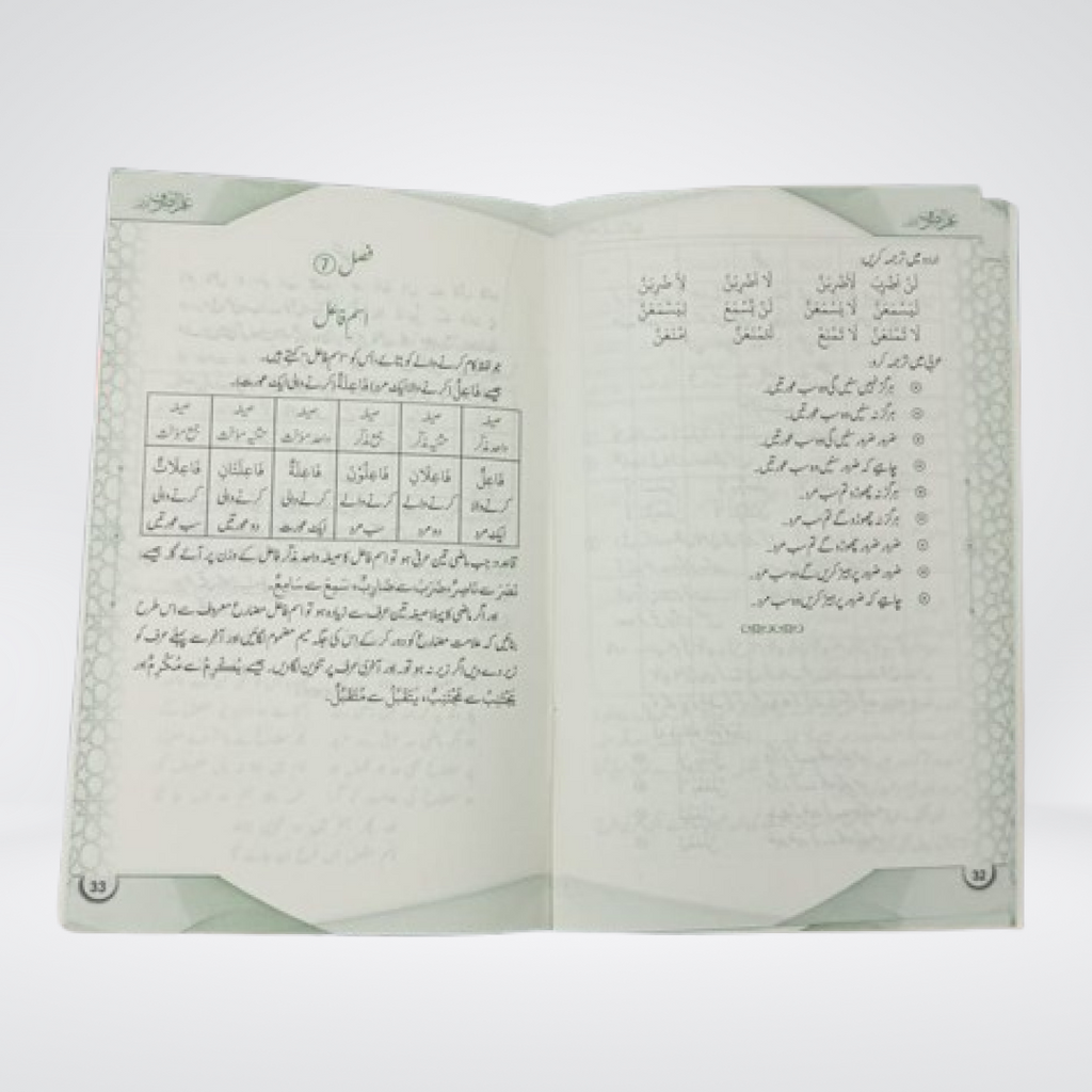 Ilm us Sarf Colourful Edition sample pages