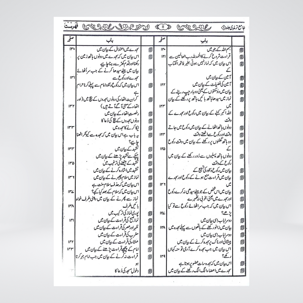 Jamia Tirmizi (2 Volume Set) Standard Edition