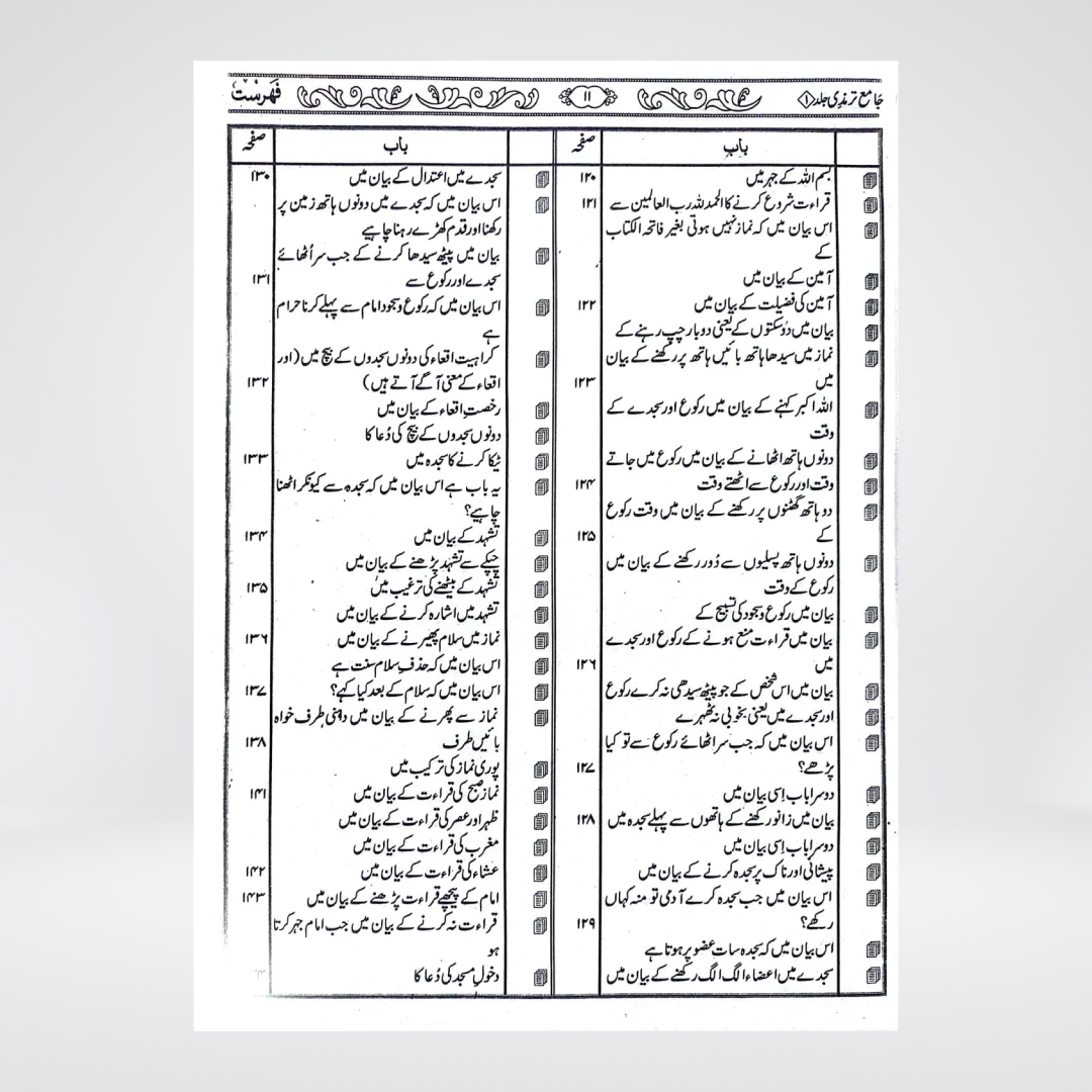 Jamia Tirmizi (2 Volume Set) Standard Edition