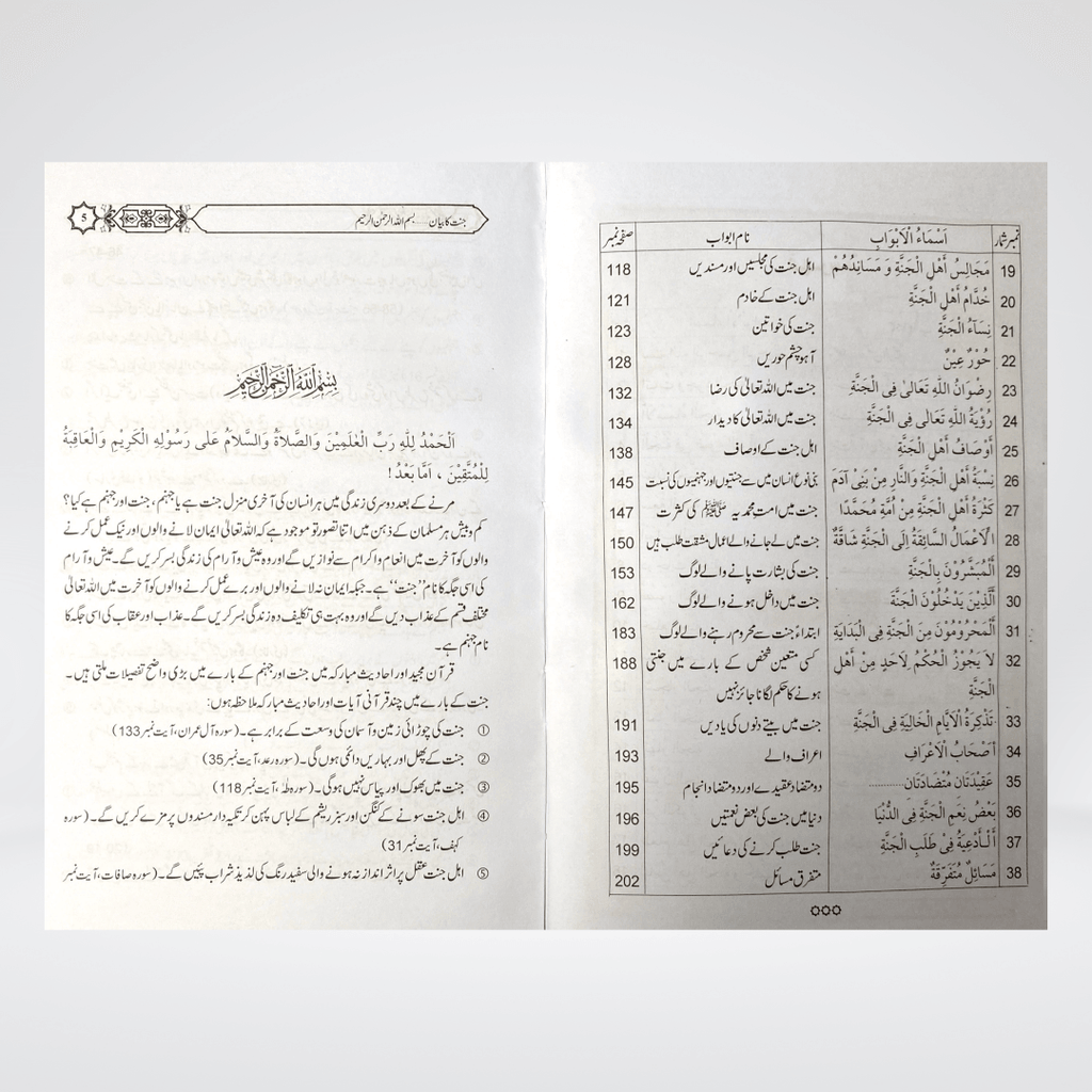 Jannat Ka Bayan - Maktaba Quddusia 