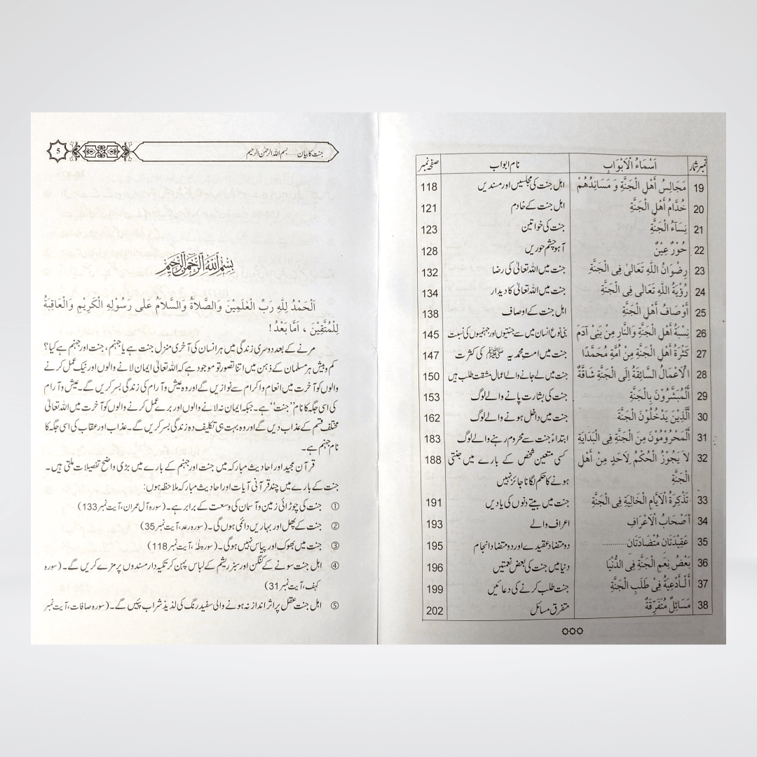 Jannat Ka Bayan - Maktaba Quddusia 