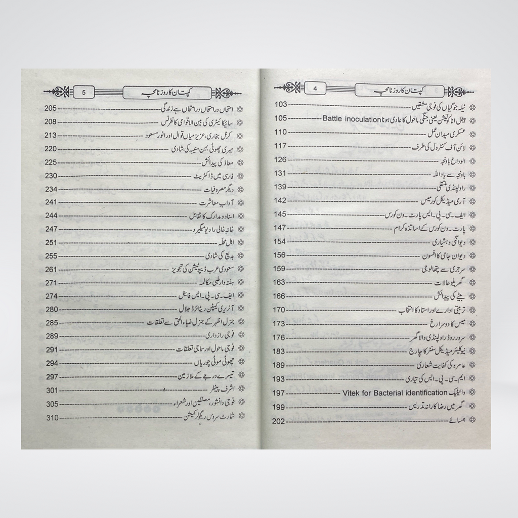 Kaptaan Ka Roznamcha - Maktaba Quddusia 