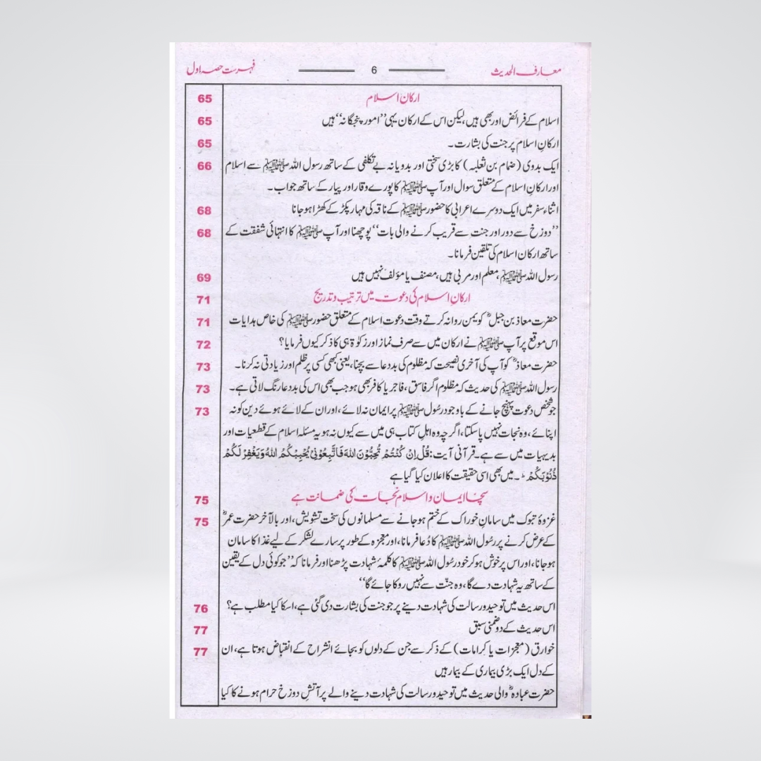 Maarif Ul Hadees additional book image 3