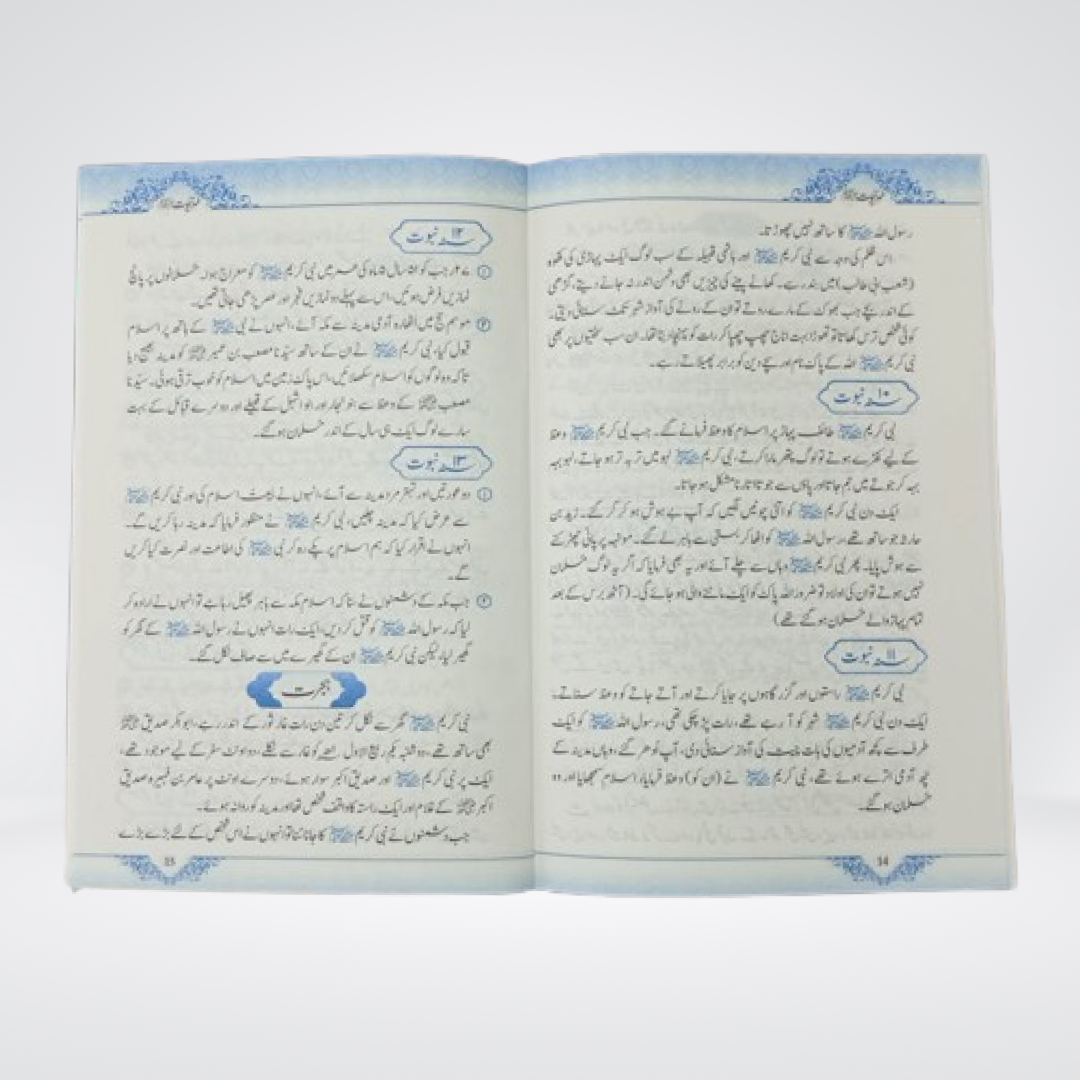 Mohar e Nabowat Seerah and Prophethood study pages