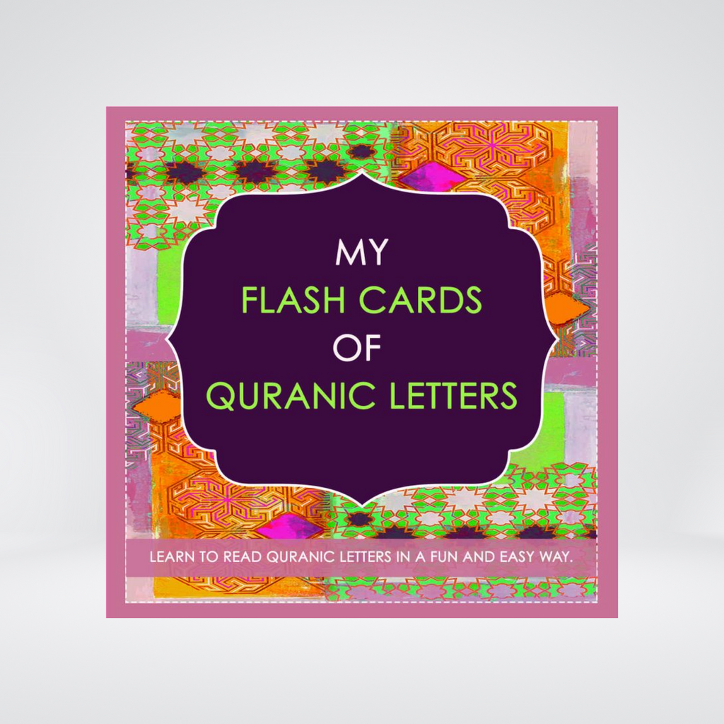 My Book of Letters Flash Cards Arabic learning cover