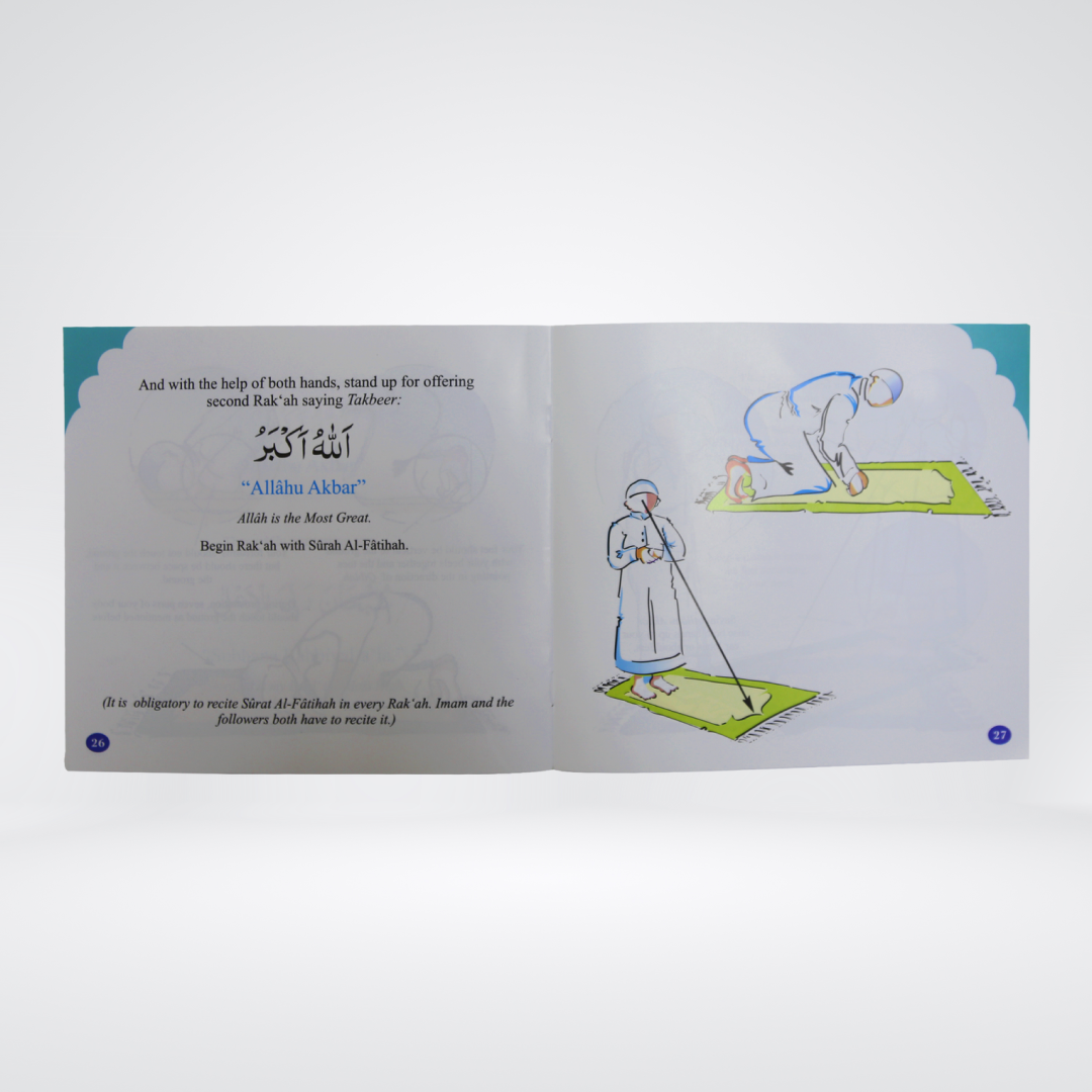 My Prayer Book complete Salah guide inside page