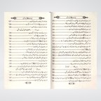Back cover of Nabi e Rehmat Ki Raatain Seerat Award winner