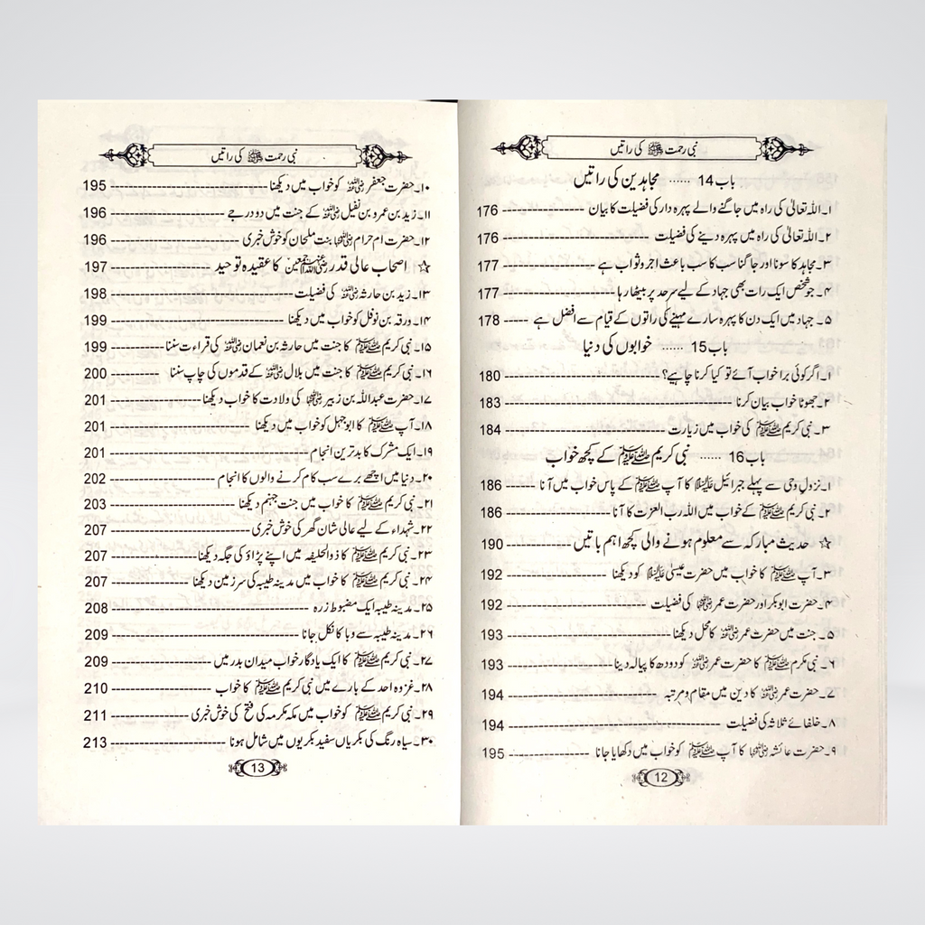 Nabi e Rehmat (SAW) Ki Raatain (Seerat Award) - Maktaba Quddusia 