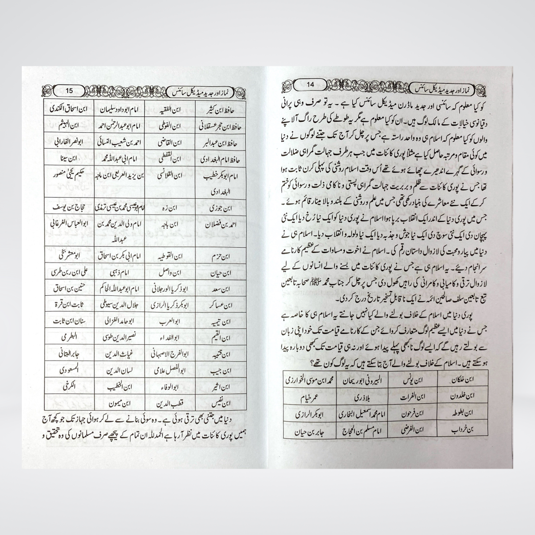 Namaz Aur Modern Medical Science - Maktaba Quddusia 