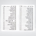 Islah Ki Rahain back cover by Maktaba Quddusia