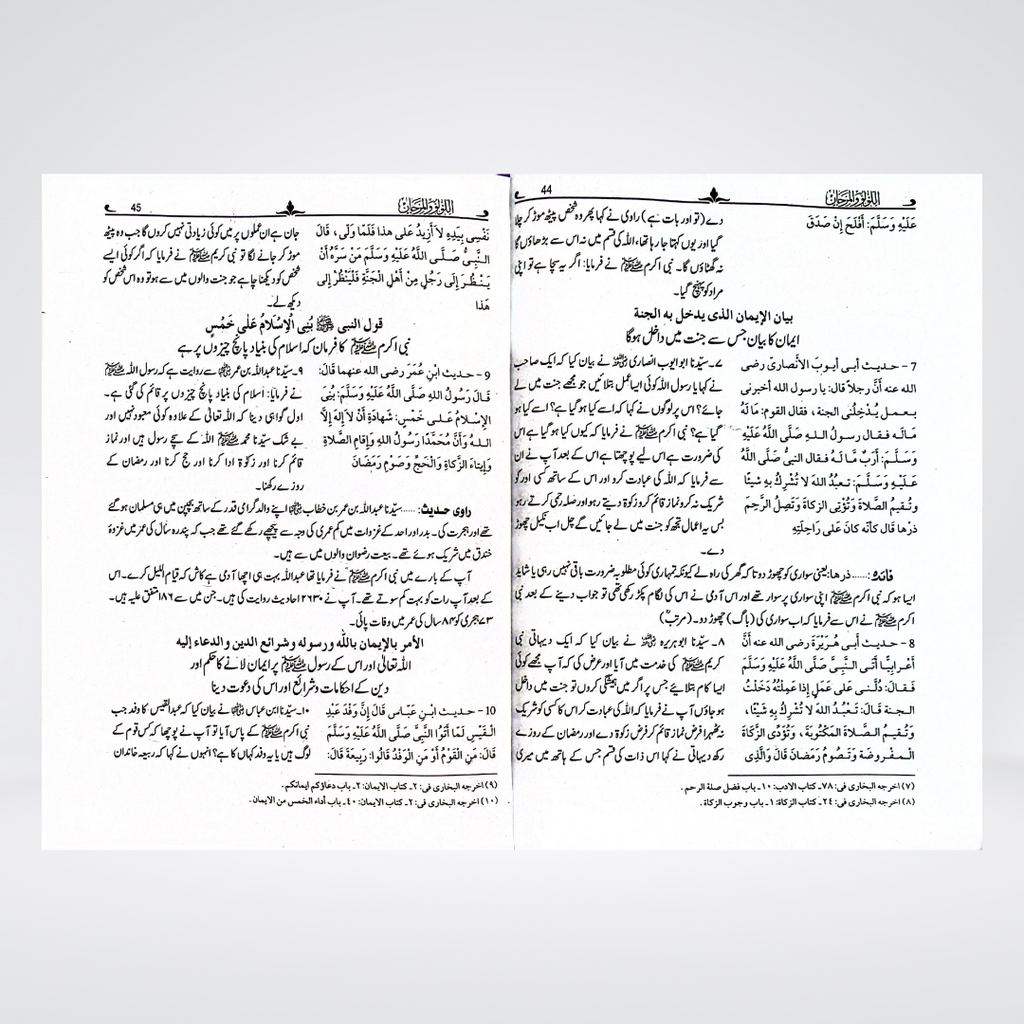 Al Lulu Wal Marjan Urdu product view for Hadith students