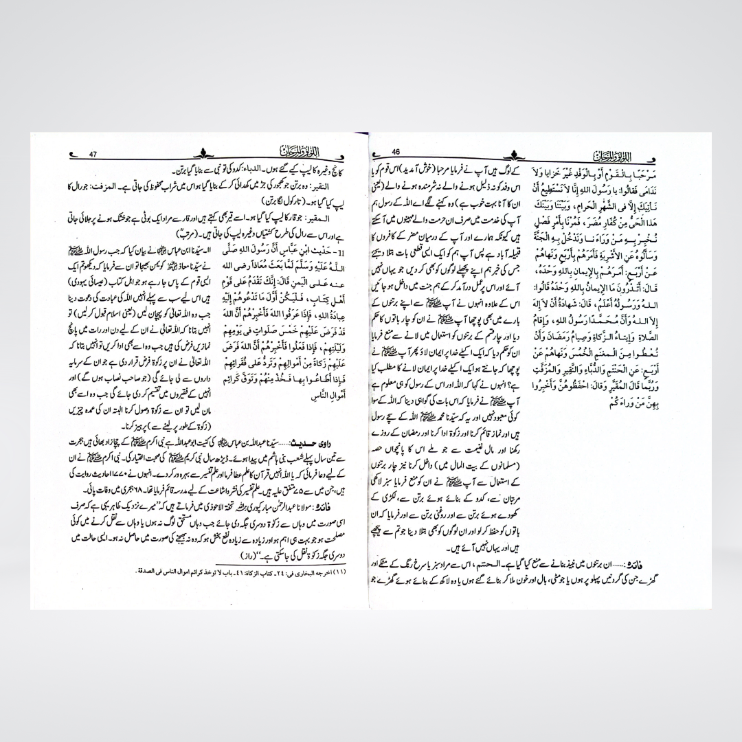 Al Lulu Wal Marjan additional view of Urdu Hadith collection
