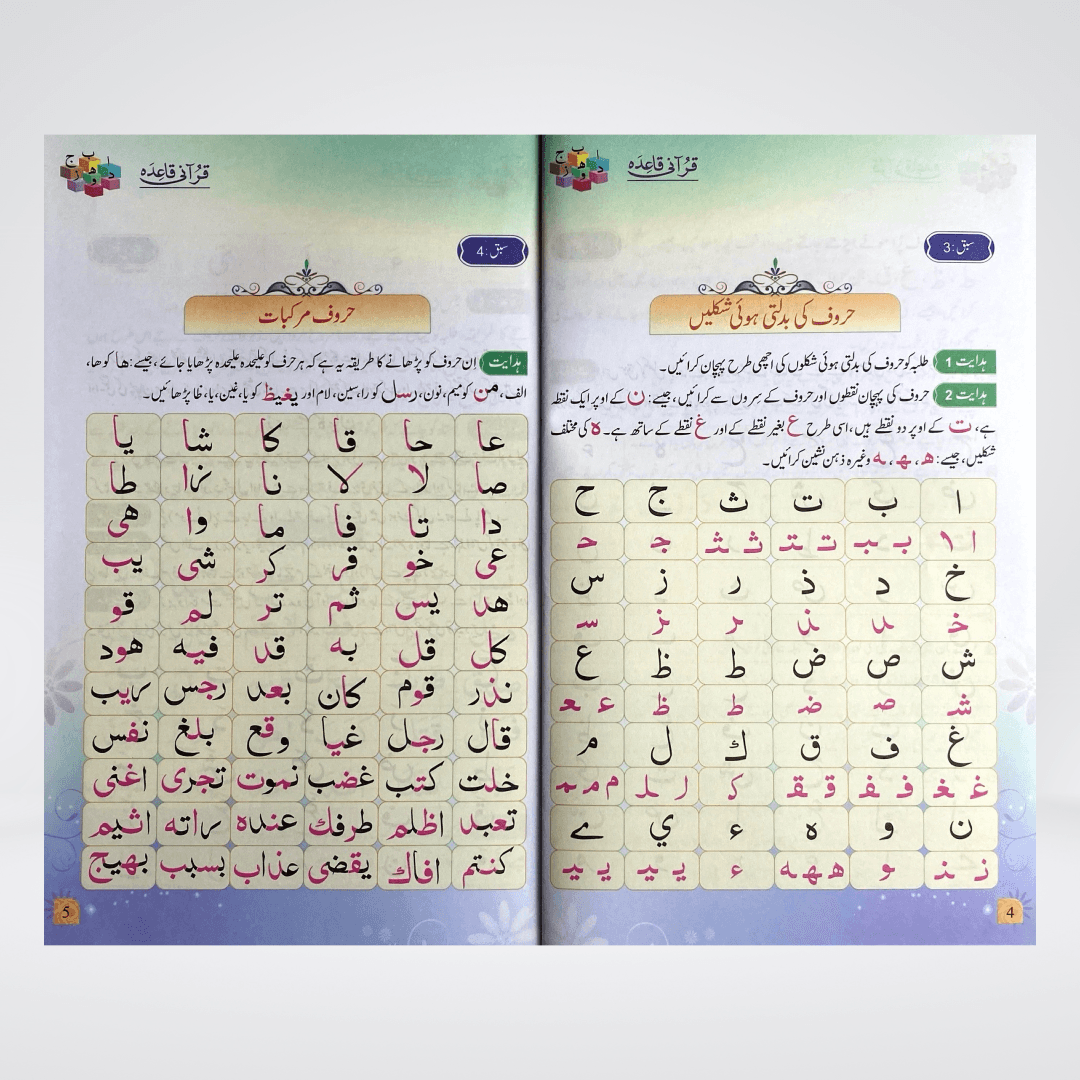 Qurani Qaida by Darrusalam - Maktaba Quddusia 