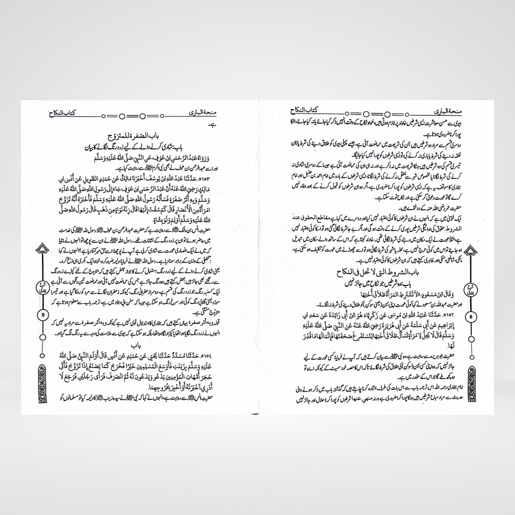 Minha-tul-Bari product view for advanced Dars-e-Nizami study