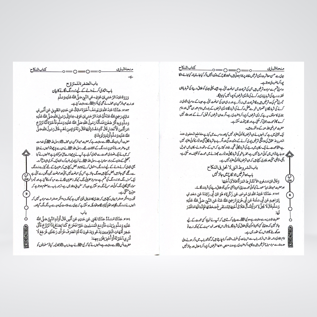 Minha-tul-Bari product view for advanced Dars-e-Nizami study